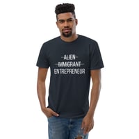 Image 4 of Men's Entrepreneur Short Sleeve T-shirt - Black
