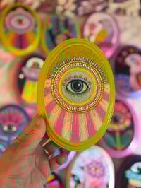 Image 2 of Enchanted Gaze - Chartreuse 