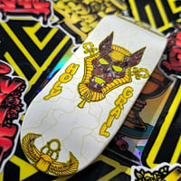 Image 2 of 34mm Street(King Mold) "Holy Anubis" Real Wear Graphic
