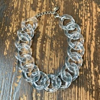 Image 3 of Pono by Joan Goodman Lucite Link Necklace