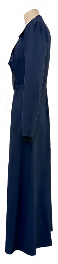 dress hippy \"sac jacket\" NAVY サイズM Evan Kinori Butcher Linen Zip Jacket, Navy – Glasswing