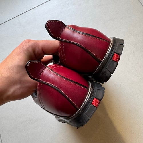 Image of 2000s Prada Leather Boot, Size UK 5