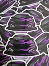 ThatDirtyCivic Car Sticker V6 front fade With IG