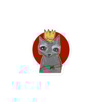 Image 2 of Sticker Royal Raccoon