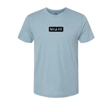 Image 2 of Light Blue NH-48 Tri blend unisex T