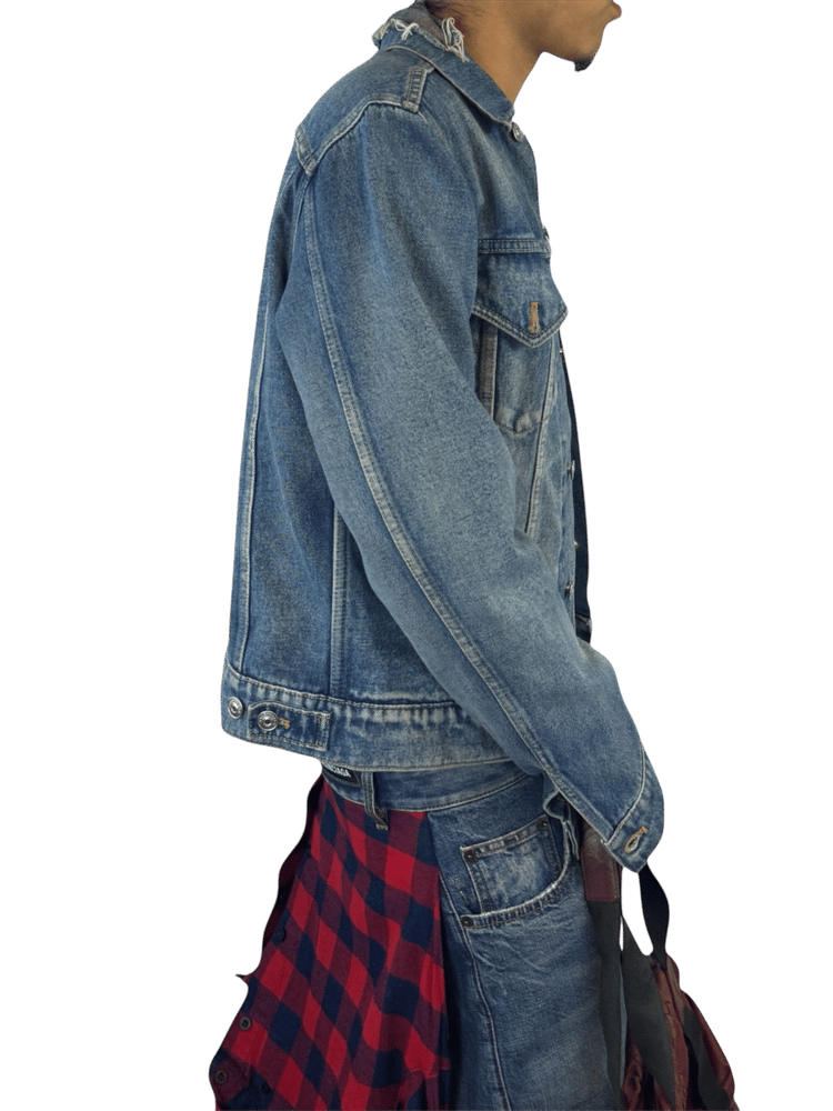 Image of Balenciaga 2017 Campaign Denim Jacket