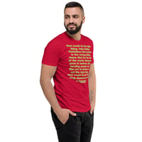 Image 10 of God Would Do The Right Thing Fitted Short Sleeve T-shirt