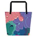 Image of HUNI ALL OVER THROW TOTE