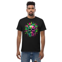 Image 1 of Weed skull 2 Unisex classic tee