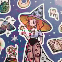 Image 3 of Little Witch - vinyl sticker set