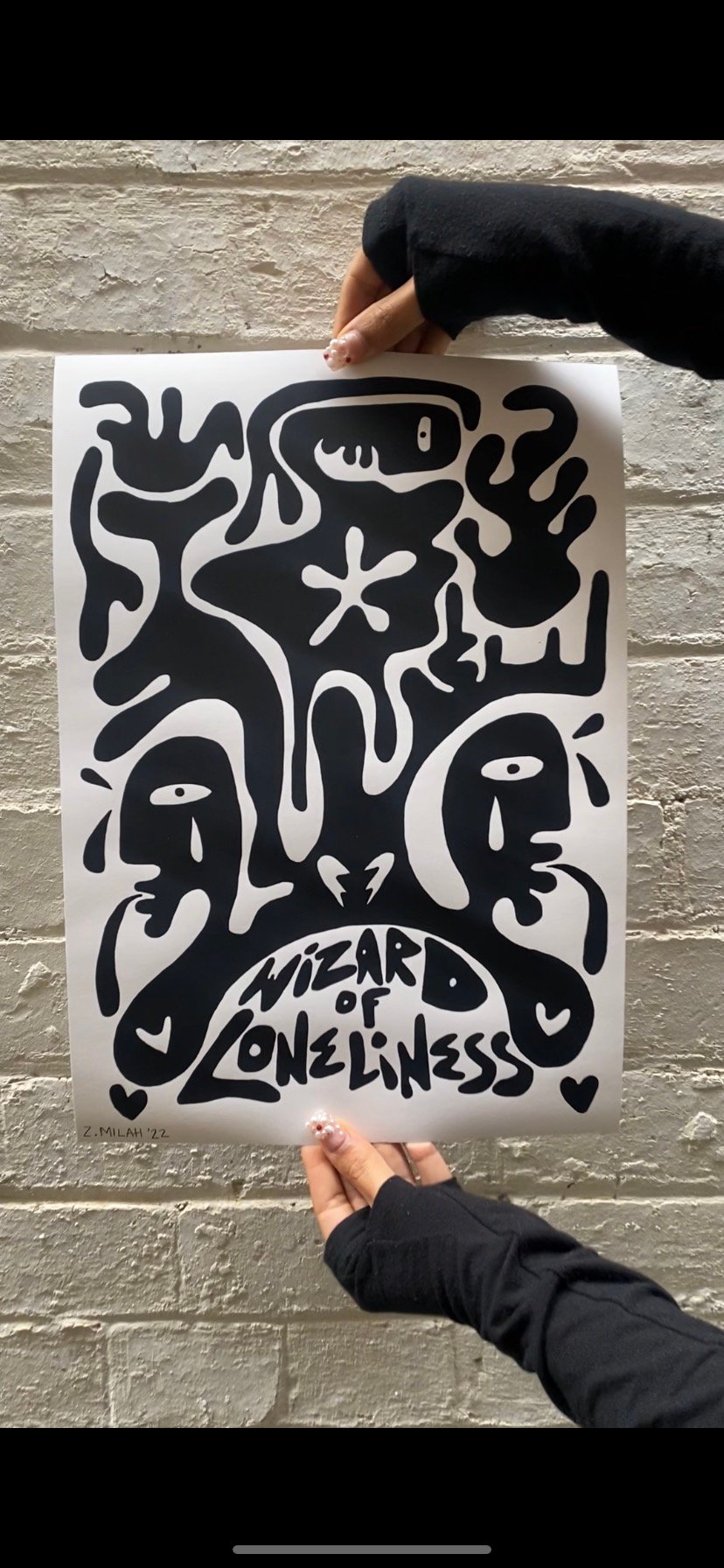 Image of ‘Wizard of Loneliness’ Limited Edition print 