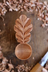 Image 1 of Oak Leaf ~ Coffee Scoop 