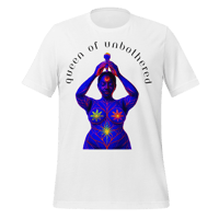 Image 1 of QUEEN OF UNBOTHERED  t-shirt