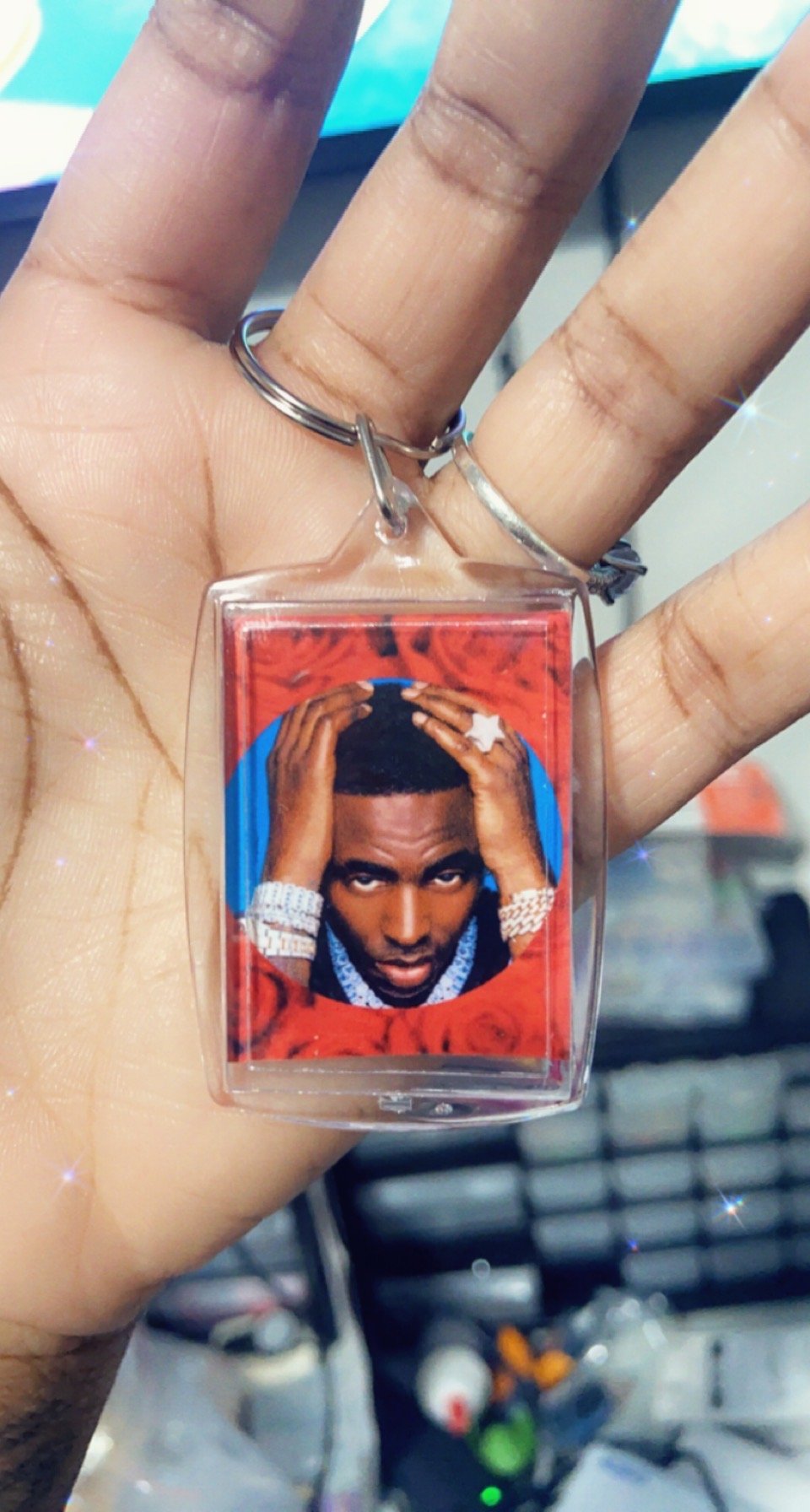 Image of Young dolph keychain