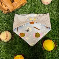 Image 5 of Ballpark Bark - Reversible and Customizable Bandanna