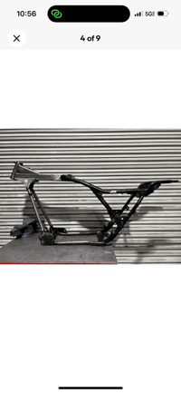 Image 4 of 2002-2007 Tinworksinc Harley Davidson Touring Bagger Stock Replacement Frame  USA Made