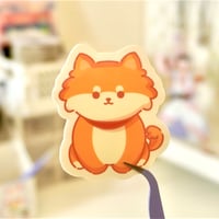 Cassi and Friends - Shiba Inu Sticker