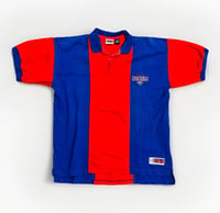 Image 1 of VTG 90s Texas Rangers Polo Tee Sz L