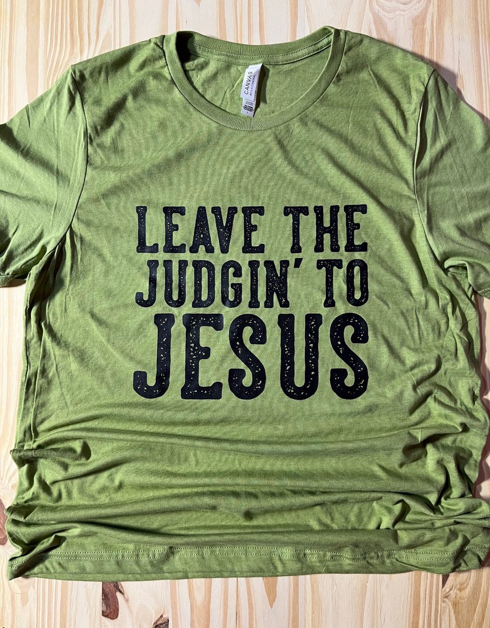 Image of Leave The Judging To Jesus