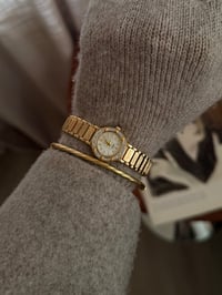 Image 5 of Beautiful Elgin Diamond Mother of Pearl Dial Watch 