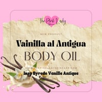 Vainilla al Antigua Body Oil (Vanille Antique type)
