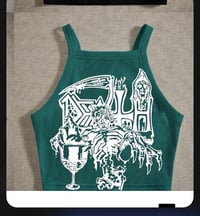 Green Death Crop Top