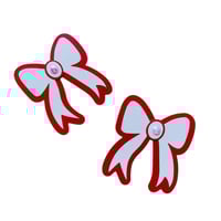 Image 1 of Bows LEI Pendant Die-Cut 1415