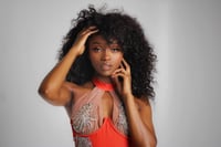 Image 5 of “Pressure” Orange Birthday Dress