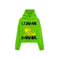 Image 1 of LOAMAI MANIA HOODIE GREEN CW