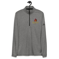 Image 4 of Hot Like Fire Quarter Zip Adidas Pullover