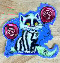 4" Sticker - “Beetle Kitty”