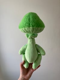 Image 1 of Lime Green Tall Shroom Folk Doll