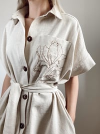 Image 2 of 3in1 Linen Blend Dress - Irene 