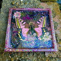 Image 2 of Pink Sparkles Butterfly Tray