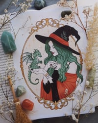 Image 1 of Dragon Witch Print