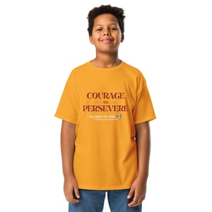 Image of Courage to Persevere Youth classic tee