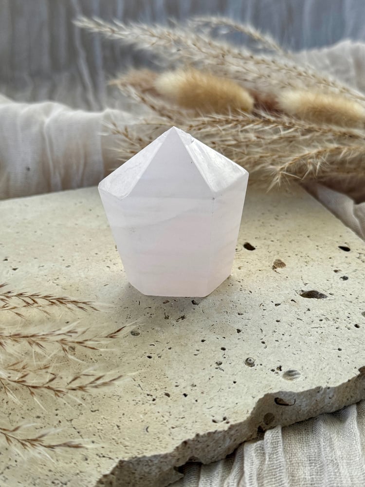 Image of Pink Calcite Cupcake Tower 