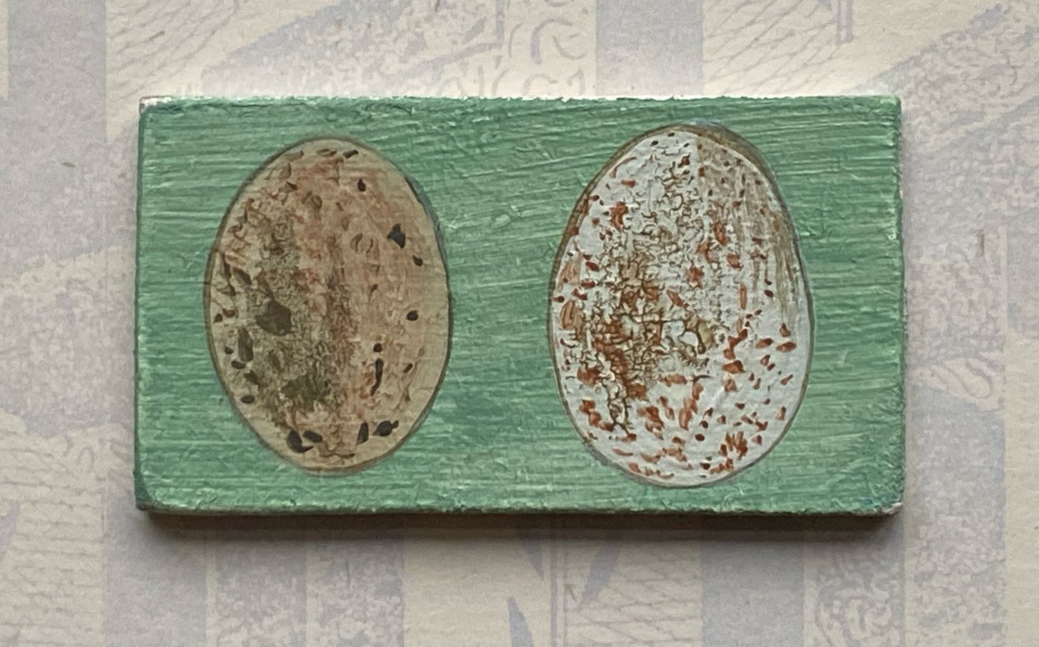 Image of Miniature egg painting D