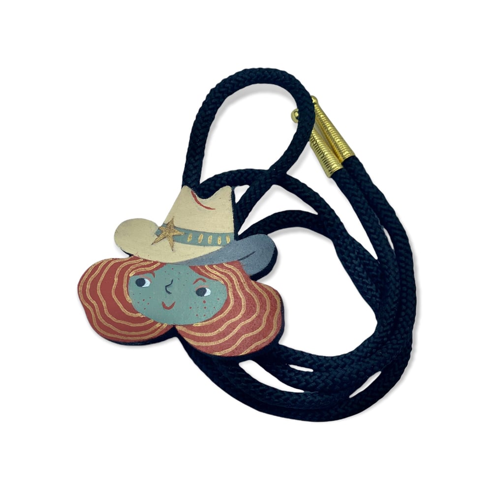 Image of Ranch  bolo tie 