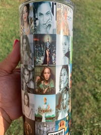 Image 3 of Beyonce Mash Tumbler with QR code 