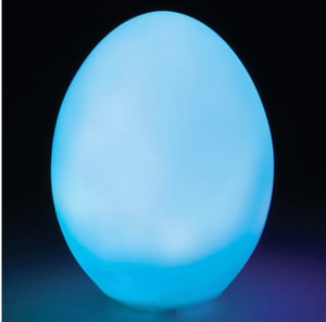 Sensory mood light changing egg lights