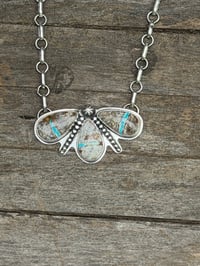 Image 1 of Royston Ribbon 3Stone Necklace 