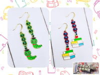 Image 1 of Bookworm Earrings