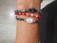 Image 2 of Bracelet Tom Maxi Nacre