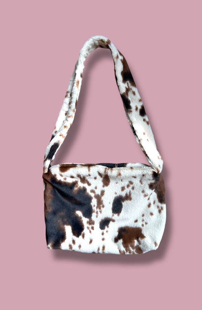 Image of Furry Cow Purse