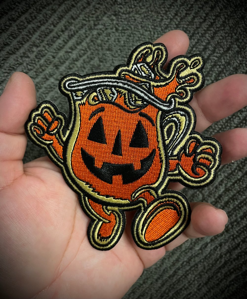 Happy Halloween Koolaid Iron On Patch