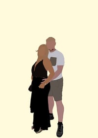 Image 1 of Digital Couple Print 
