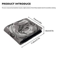 Image 3 of Men's Flip Wallet Manō Print