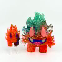 Image 1 of Howlite Turq Chibi/Spark Set 