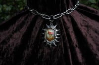 Image 1 of Dead good mushroom spikey necklace 